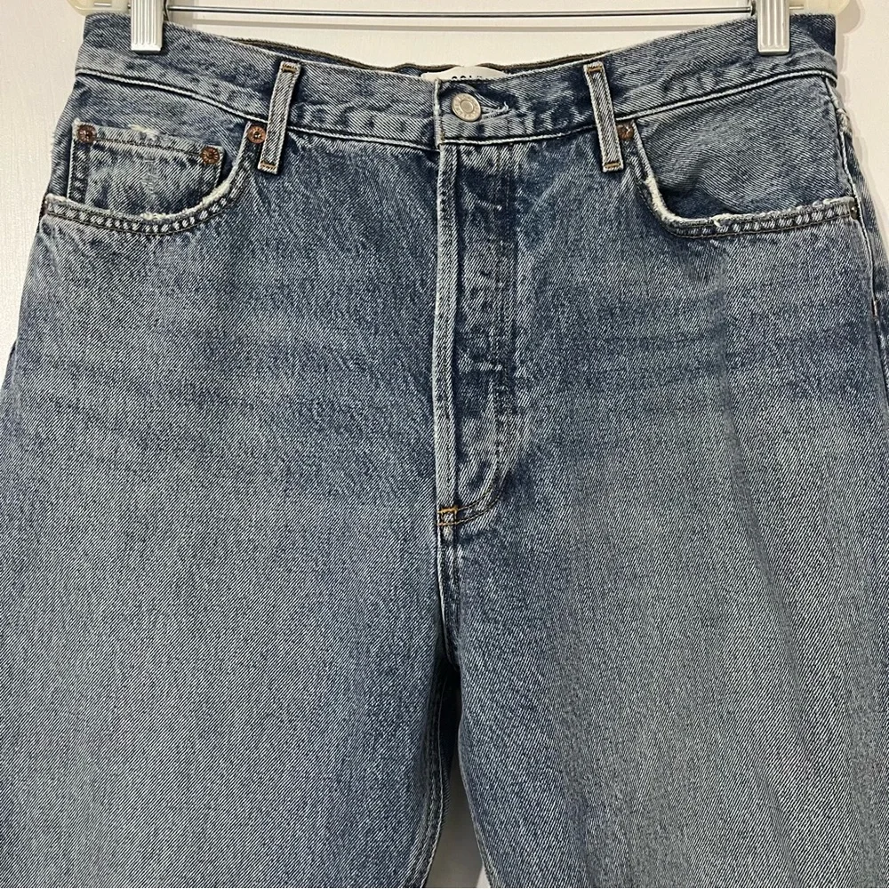 AGOLDE 90's Pinch Waist High Rise Straight in Backdrop Size 31